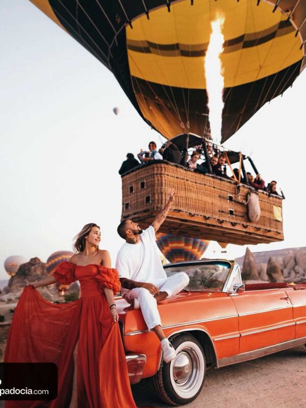 Romantik Klasik Araba Turu Kapadokya