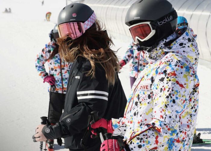 Mount Erciyes ski tour from Cappadocia with snowy slopes and skiers